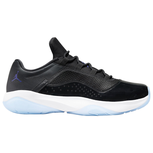

Jordan Mens Jordan AJ 11 CMFT Low V2 - Mens Basketball Shoes Black/Purple/White Size 8.0