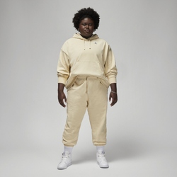 Women's - Jordan Plus Size Flight Fleece Pants - Beach
