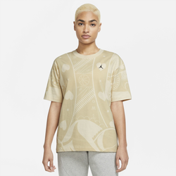 Women's - Jordan Plus Size Flight GFX T-Shirt - Beach/Black