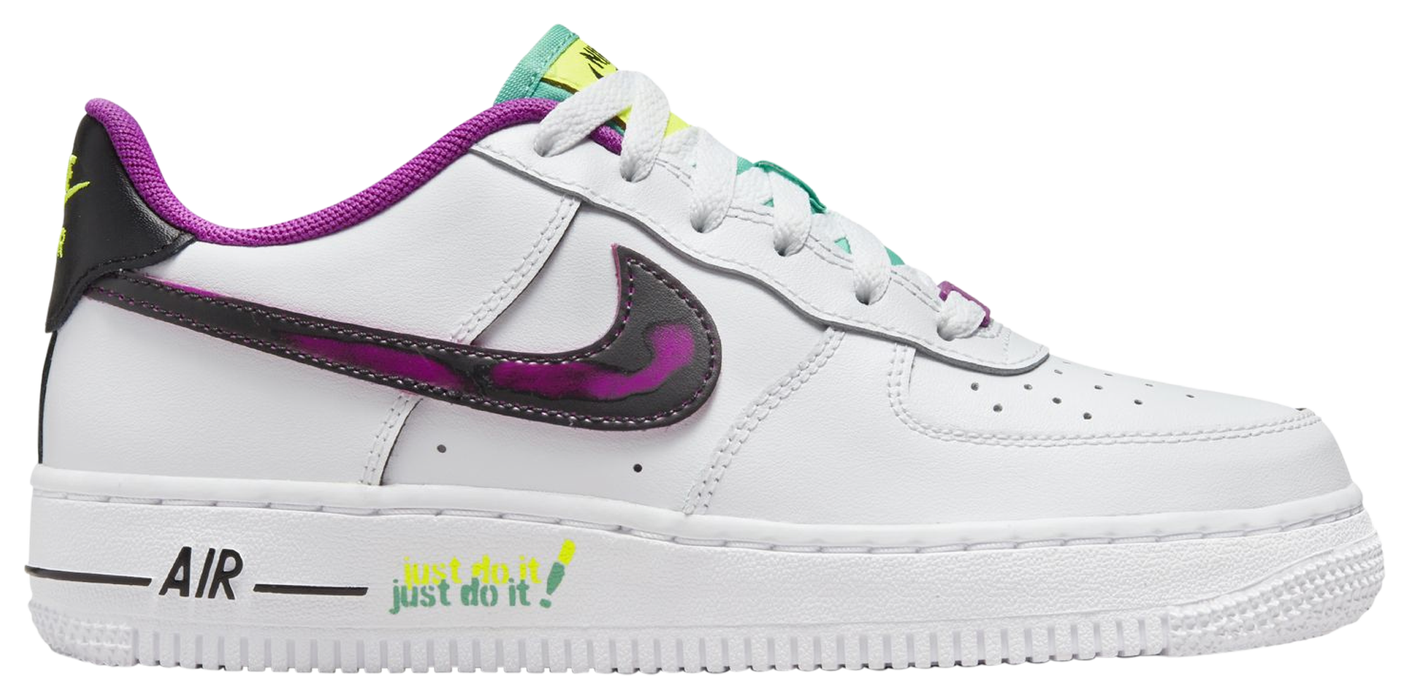 white air force 1 kids footlocker