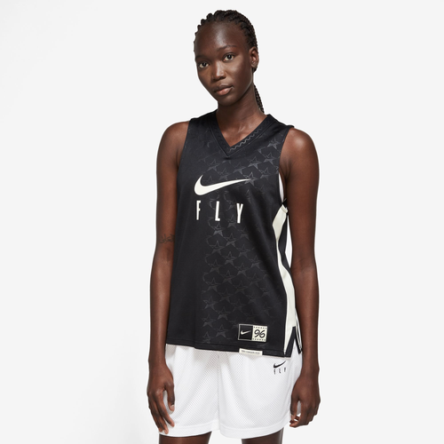 Shop Nike Womens  Standard Issue Jersey In Black/sail