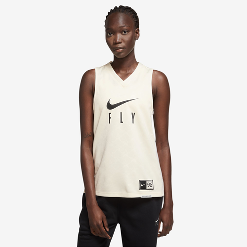 

Nike Womens Nike Standard Issue Jersey - Womens Sail /Black Size XL