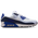 Nike Air Max 90 - Men's White/Pure Platinum/Black