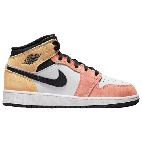  - Jordan Air Jordan 1 Mid SE - Orange/Pink White