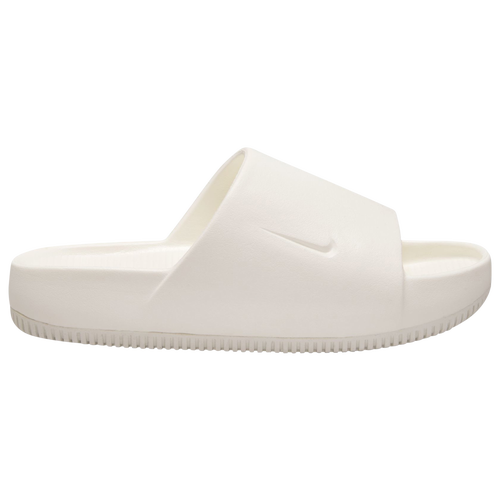 

Nike Womens Nike Calm Slides - Womens Shoes Sail/Sail Size 10.0