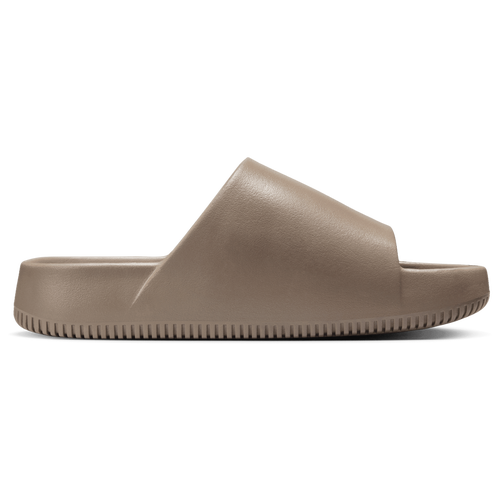 WOMENS - Nike Calm Slides - Mink Brown
