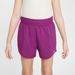 Girls' Grade School - Nike Dri-FIT One Woven HR Shorts - Purple/Purple