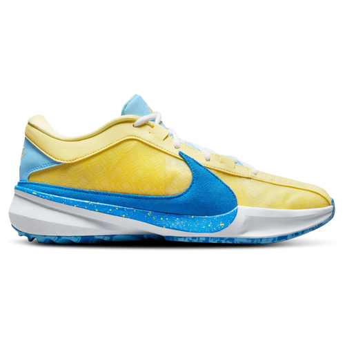 

Nike Mens Giannis Antetokounmpo Nike Zoom Freak 5 - Mens Basketball Shoes Soft Yellow/Photo Blue/White Size 08.5