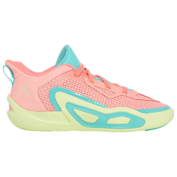 Boys' Preschool - Jordan Tatum 1 - Pink Tint/Barely Volt/Aurora Green