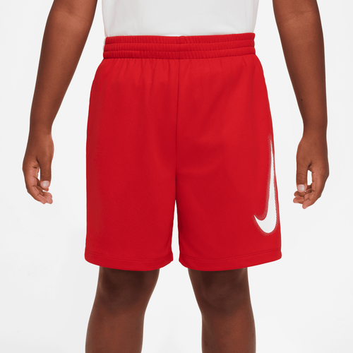 

Nike Boys Nike Dri-FIT Multi + GX Shorts - Boys' Grade School University Red/White Size M