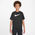 Nike Dri-FIT Multi + Short Sleeve GX Top - Boys' Grade School Black/White