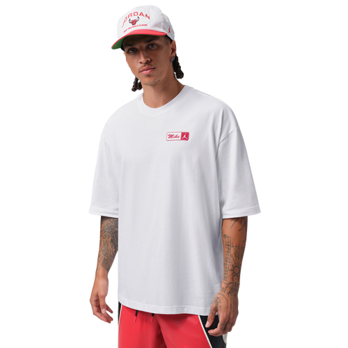  - Jordan Brooklyn Garage 85 Short Sleeve Crew - White