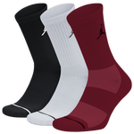 Black/White/Red- Jrdn 3pk Ed Crw Sck-bk/wh/rd