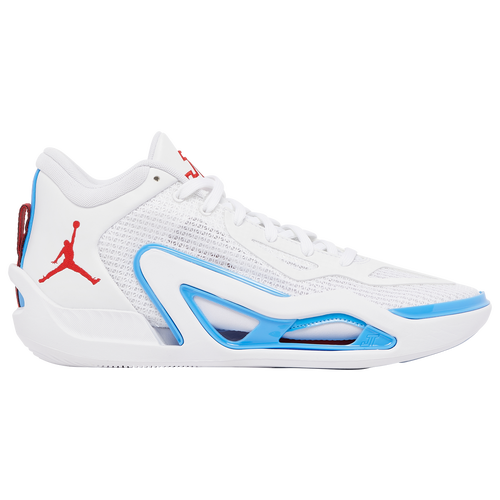 

Jordan Mens Jordan Tatum 1 - Mens Basketball Shoes White/Univ Red/Univ Blue Size 8.5