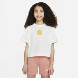 Girls' Grade School - Nike Mama T-Shirt - White/Yellow