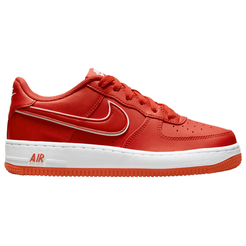 

Boys Nike Nike Air Force 1 LeBron - Boys' Grade School Basketball Shoe Picante Red/Picante Red/White Size 05.0