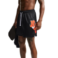 Nike Dri-FIT Mesh 5 inch Practice Shorts - Nike Black