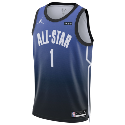 

Jordan Mens Jordan Hornets ASW Swingman Jersey - Mens Blue/Navy Size L
