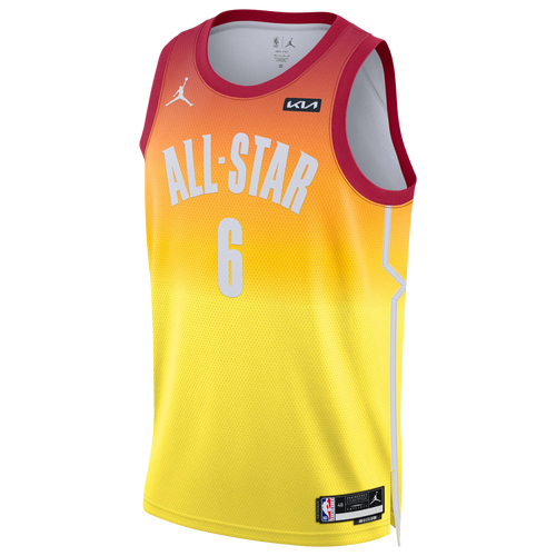 

Jordan Mens Jordan Lakers ASW Swingman Jersey - Mens Orange/Red Size S