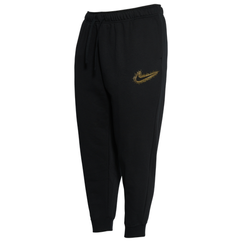 

Nike Womens Nike Stardust GX Jogger Plus - Womens Black/Gold Size 3X