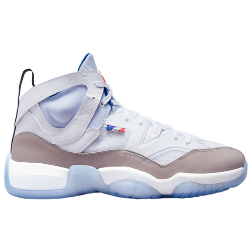 

Jordan Mens Jordan Jumpman Two Trey - Mens Shoes White/Beige/Blue Size 08.5