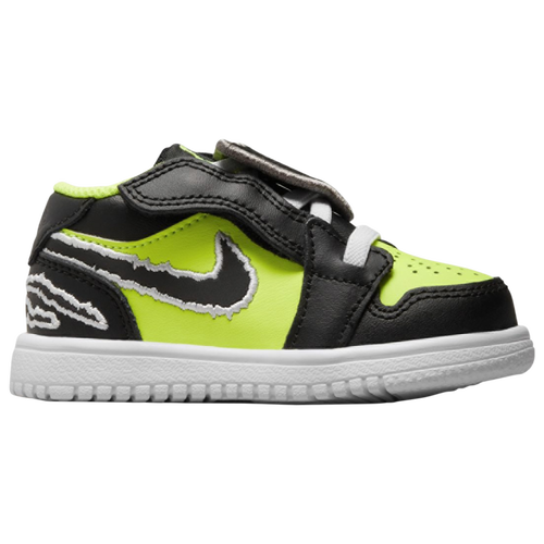 

Boys Jordan Jordan AJ 1 Low Alt SE HNS - Boys' Toddler Shoe Volt/Black/White Size 06.0