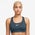 Nike Dri-FIT Swoosh Medium Support Bra - Women's White/Armory Navy