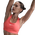 Nike Dri-FIT Swoosh Medium Support Bra - Women's Magic Ember/White