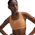 Nike Dri-FIT Swoosh Medium Support Bra - Women's White/Copper Moon