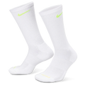 Nike 3 Pack Dri-FIT Plus Crew Socks - Nike Volt/White