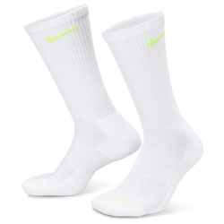 Men's - Nike 3 Pack Dri-FIT Plus Crew Socks - Volt/White