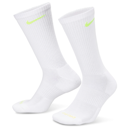 Nike Men's   3 Pack Dri-fit Plus Crew Socks