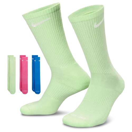 Nike Mens  3 Pack Dri-fit Plus Crew Socks