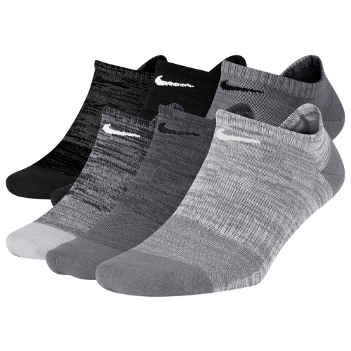 Nike Womens  6pk Lightweight No Show Socks In Multi