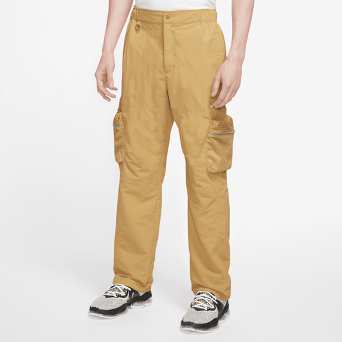 Nike Mens  Cargo Pants In Beige/gold