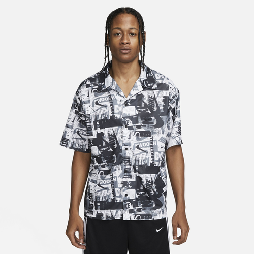 

Nike Mens Nike Shooting Top - Mens Cool Grey/White Size S
