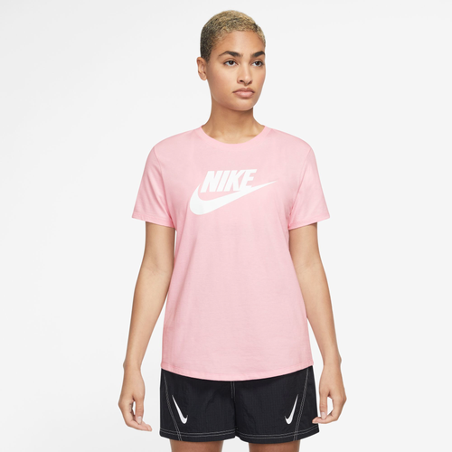 

Nike Womens Nike NSW Essential Futura Icon T-Shirt - Womens Med Soft Pink Size XS