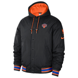 Men's - Nike Knicks Filled Jacket - Purple/Black