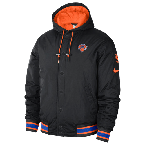 

Nike Mens New York Knicks Nike Knicks Filled Jacket - Mens Purple/Black Size L