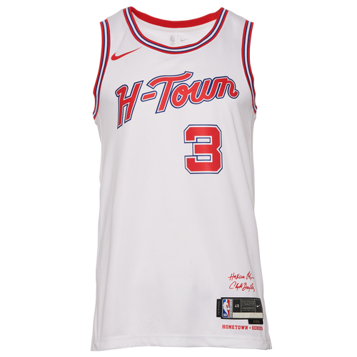 Nike Mens  Rockets Dri-fit Swingman Jersey Ce 23 In White