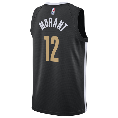 Shop Nike Mens Ja Morant  Grizzlies Dri-fit Swingman Jersey Ce 23 In Black/black