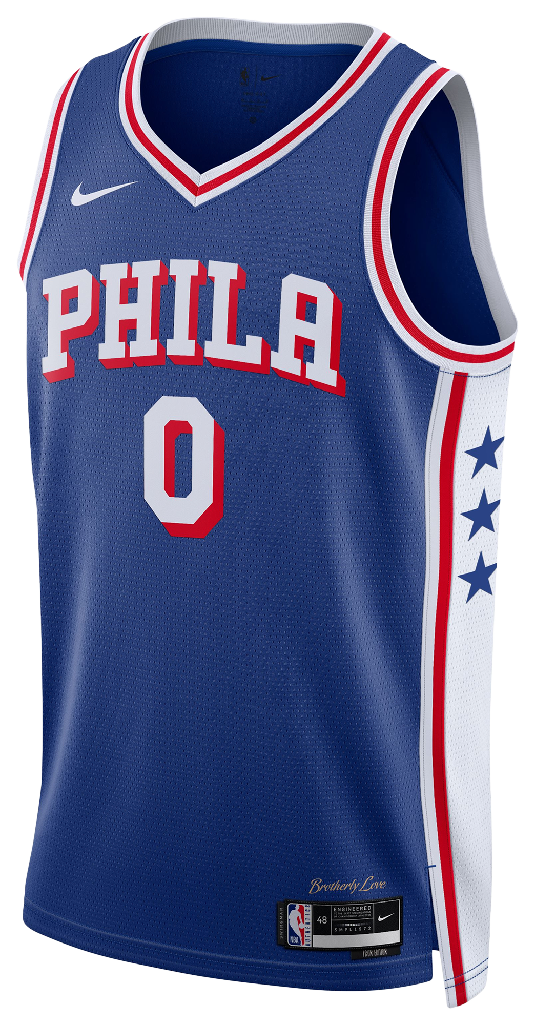 Nike NBA 76ers Swingman Icon Edition Jersey - Men's
