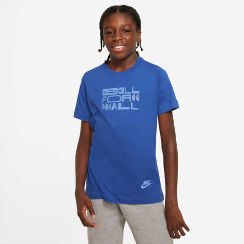 

Nike Boys Nike Cult Of Basketball T-Shirt - Boys' Grade School Game Royal Size L