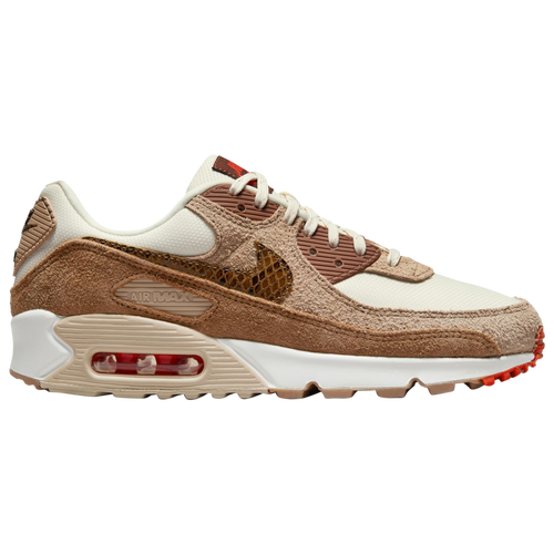 

Nike Womens Nike Air Max 90 SE - Womens Shoes Pale Ivory/Picante Red Size 10.5