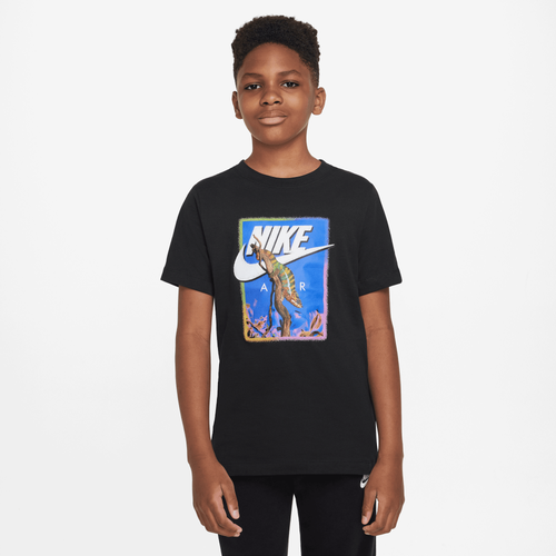 

Nike Boys Nike NSW Air Photo T-Shirt - Boys' Grade School Black Size S