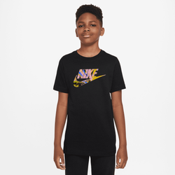 Boys' Grade School - Nike NSW HBR Tie Dye T-Shirt - Black