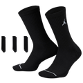 Jordan Every Day Cushioned Crew 3 Pack Socks - Jordan Black/White