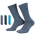 Jordan Every Day Cushioned Crew 3 Pack Socks - Men's Blue/Blue