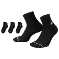 Jordan Every Day Cushioned Ankle 3 Pack - Jordan White/Black