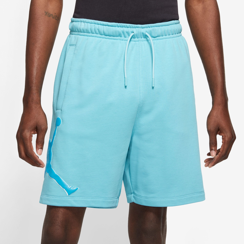 Jordan Mens Fleece Hbr Shorts In Blue blue ModeSens